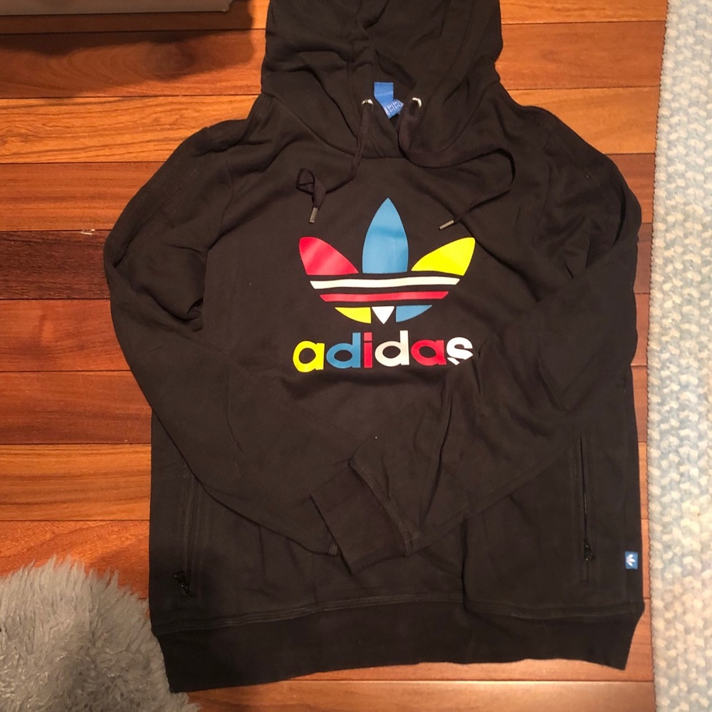 Colourful adidas sweater